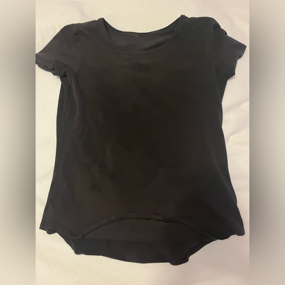 Black lululemon shirt